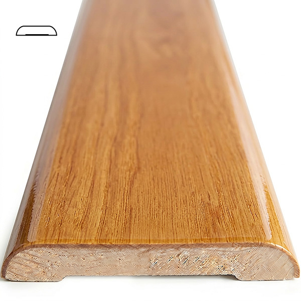 Pircher Coprifilo Liscio in Legno Lucidato Rovere MM10X70X2500 - PIRCHER OBERLAND - Immagine 2